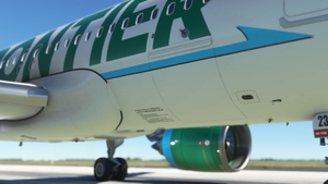 A32NX Frontier Airlines(Pike The Otter)[N235FR] 8K thumbnail 6