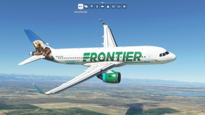 A32NX Frontier Airlines(Pike The Otter)[N235FR] 8K thumbnail 11