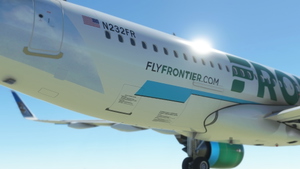 A32NX Frontier Airlines(Sammy The Squirrel)[N232FR] 8K thumbnail 6