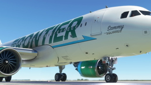 A32NX Frontier Airlines(Sammy The Squirrel)[N232FR] 8K thumbnail 5