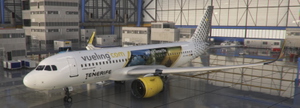 A32NX Vueling EC-NIX "TENERIFE" Sticker 8K thumbnail 2