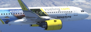 A32NX Vueling EC-NIX "TENERIFE" Sticker 8K thumbnail 9