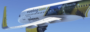 A32NX Vueling EC-NIX "TENERIFE" Sticker 8K thumbnail 1