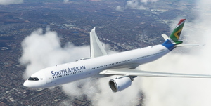 A330-900 South African Airways (concept) [Fictional] thumbnail 3