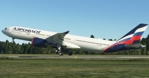 Aeroflot "2019 brand image" (based on A350) Headwind A330-900 thumbnail 11