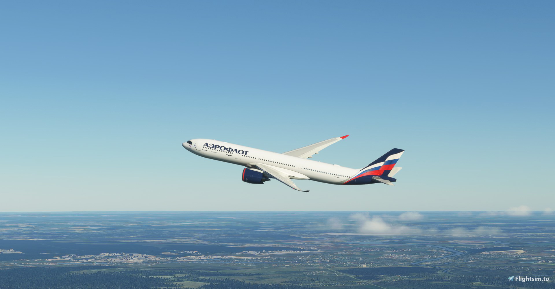 Aeroflot "2019 brand image" (based on A350) Headwind A330-900 - Image 1