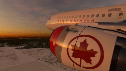 Air Canada Grayback Livery (Fictional) - A32NX
