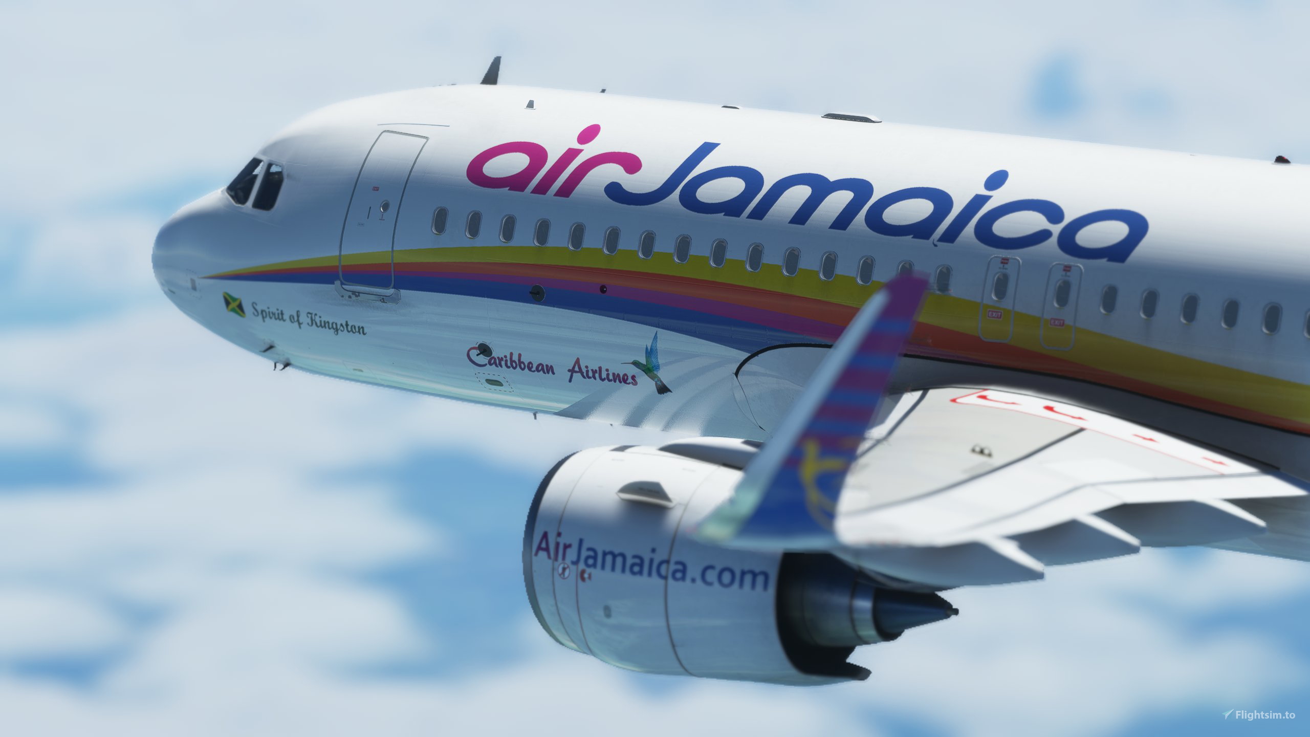Air Jamaica Pack FBW A32NX for Microsoft Flight Simulator MSFS