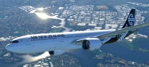 Air New Zealand (Fictional ZK-39N) Plain & All Black Headwind A330neo-900 (Double Livery Pack) [8K] thumbnail 5