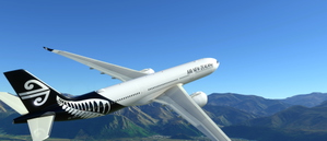 Air New Zealand (Fictional ZK-39N) Plain & All Black Headwind A330neo-900 (Double Livery Pack) [8K] thumbnail 9