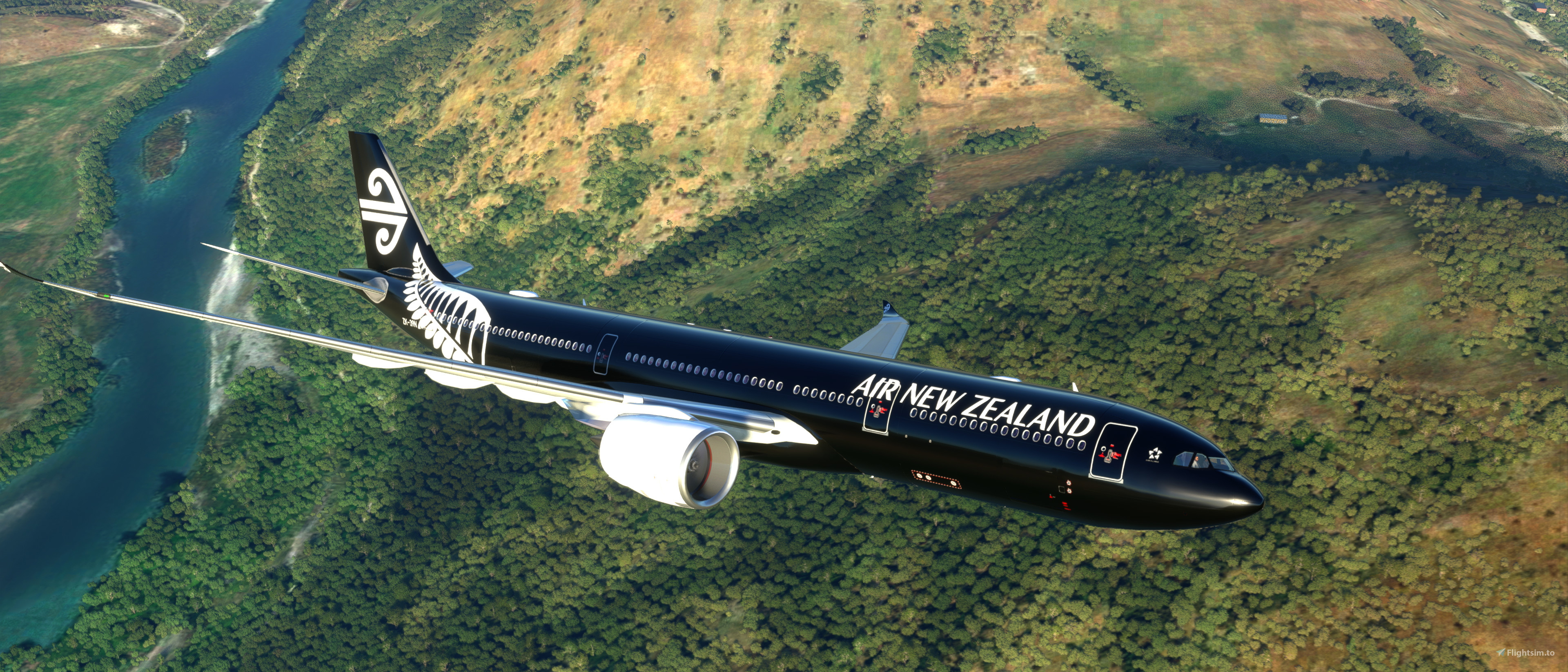 AIR NEW ZEALAND 航空機モデル Air New Zealand Boeing 787-9 ZK-NZC NG Model 55071 Scale 1