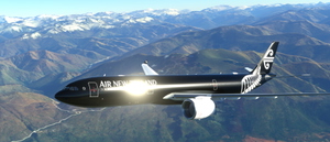 Air New Zealand (Fictional ZK-39N) Plain & All Black Headwind A330neo-900 (Double Livery Pack) [8K] thumbnail 12