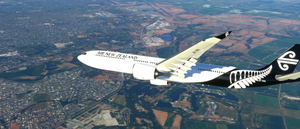 Air New Zealand (Fictional ZK-39N) Plain & All Black Headwind A330neo-900 (Double Livery Pack) [8K] thumbnail 11