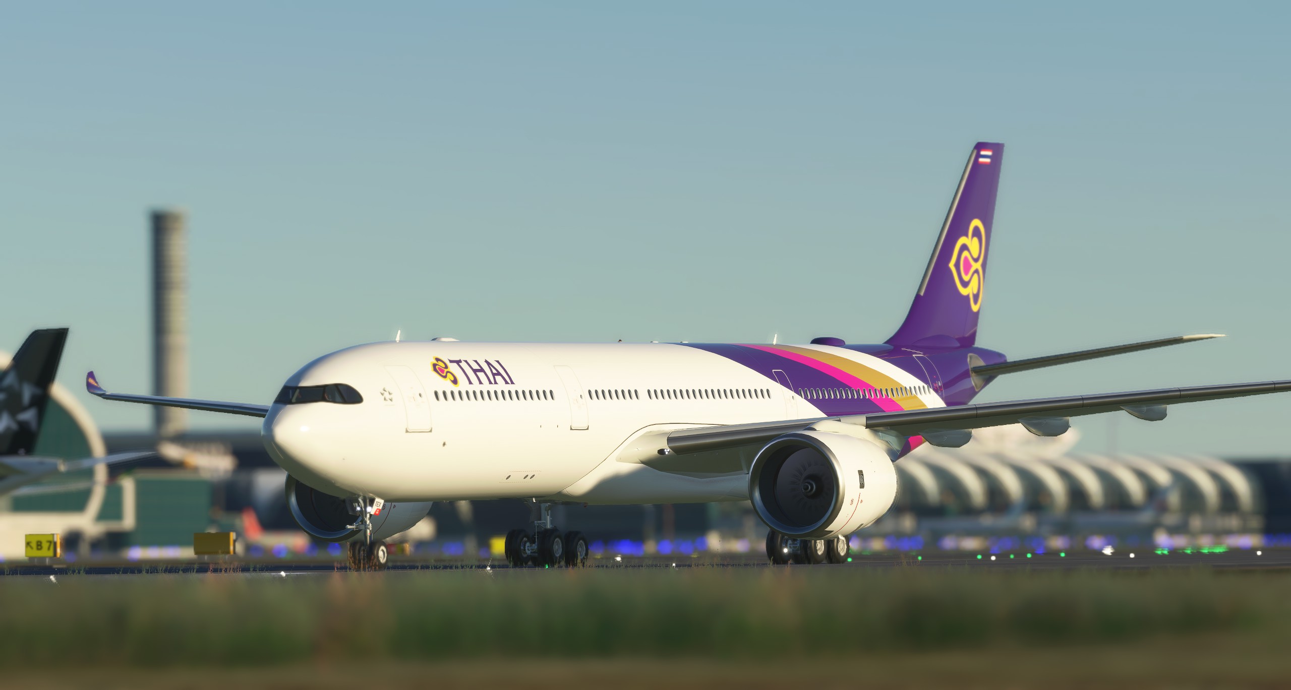 headwind Airbus A330-900neo Thai Airways [8K] - Image 1