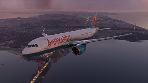America West "Dirty" [8K] - FBW A32NX