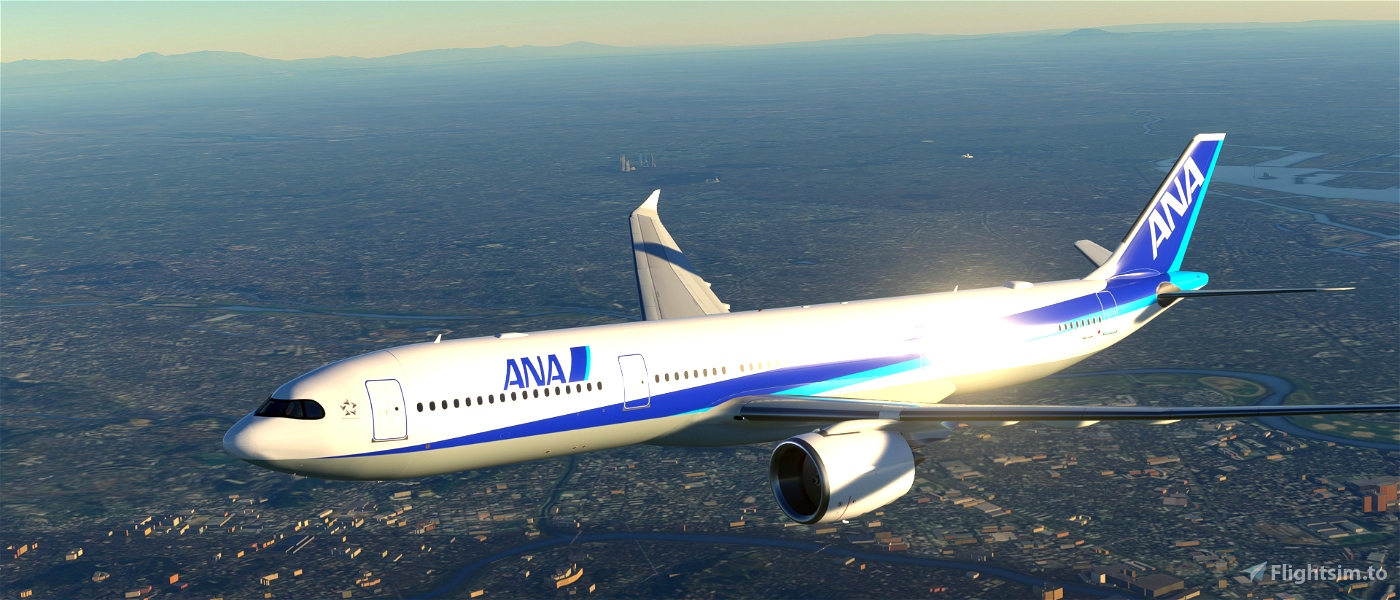 Ana All Nippon Airways Fictional Headwind A330neo 900 8k Microsoft Flight Simulator