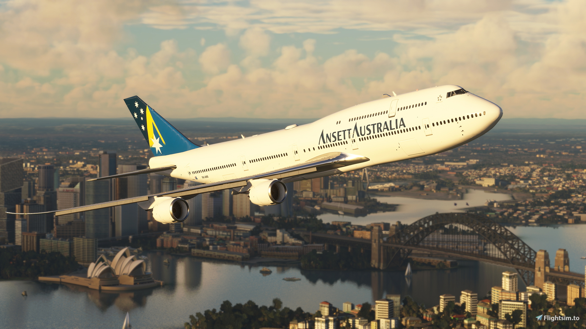 Ansett Australia VH-ANB Ultra - Image 1