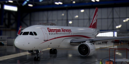 Asobo | Airbus A320neo Georgian Airways 4L-TTU in 8k