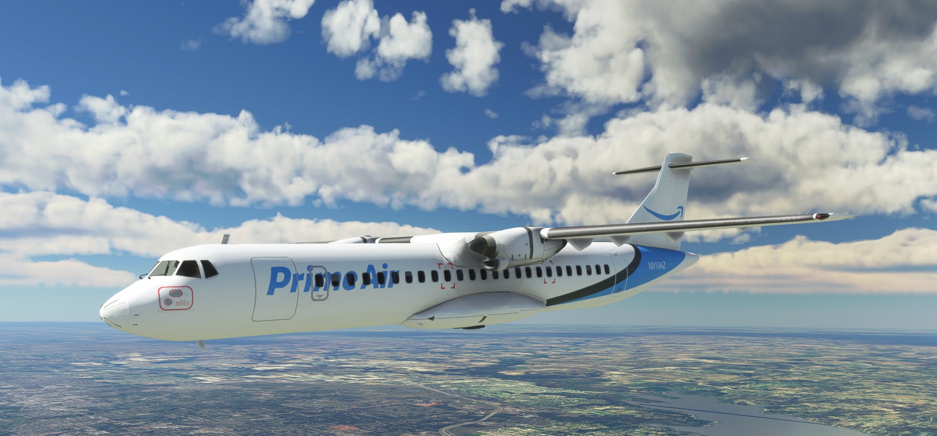 ATR 72-600 - Prime Air [N919AZ] - Aircraft Liveries for MSFS