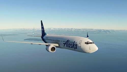 B737-800  Alaska Airlines 