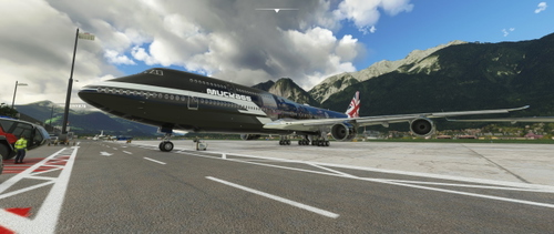 B747 MUCKA66's Skyline of Salford Quay Livery