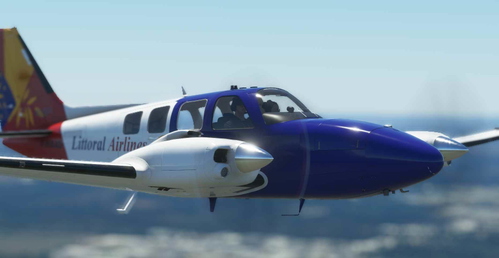 Beechcraft Baron G58 Littoral Airlines
