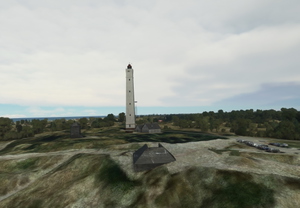 Blåvand Lighthouse - Danish west coast / North sea including WW2 Bunkers on the beach. thumbnail 5