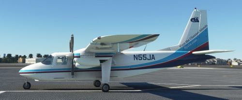 BN2A Islander Channel Islands Aviation N55JA request
