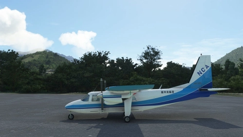 BN2A Islander New Central Airservice (NCA) JA5305 request