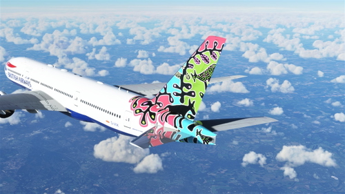 British Airways "Animals and Trees" (G-VIIK) - CS 772