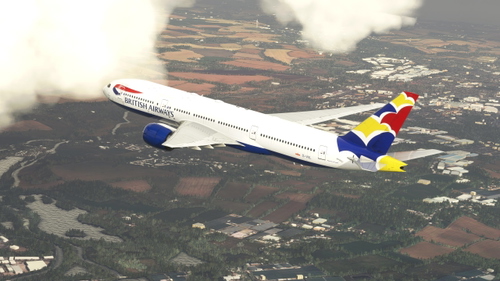British Airways "Denmark" (G-VIIL) - CS 772