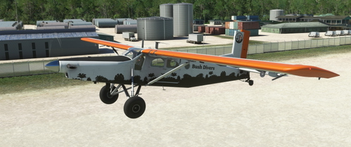 Bush Divers - Pilatus PC-6 Turbo Porter Livery