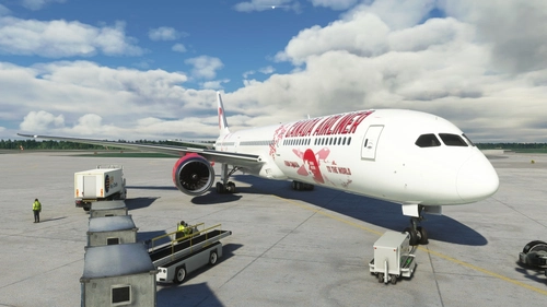 Canada Airliner , B787 Official Livery