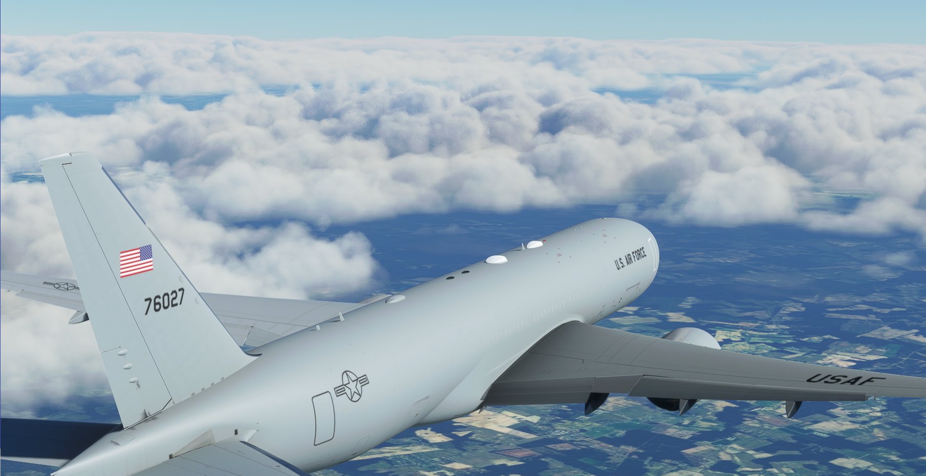 CaptainSim 777-200 - USAF (KC-46 livery) [Fictional] - Image 1
