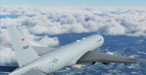 CaptainSim 777-200 - USAF (KC-46 livery) [Fictional] thumbnail 1
