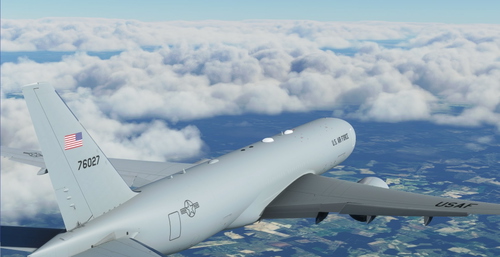 CaptainSim 777-200 - USAF (KC-46 livery) [Fictional]