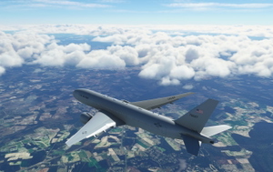 CaptainSim 777-200 - USAF (KC-46 livery) [Fictional] thumbnail 4