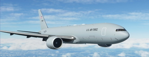 CaptainSim 777-200 - USAF (KC-46 livery) [Fictional] thumbnail 2