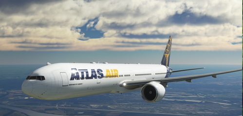 CaptainSim 777-300 - Atlas Air [8K Fictional]