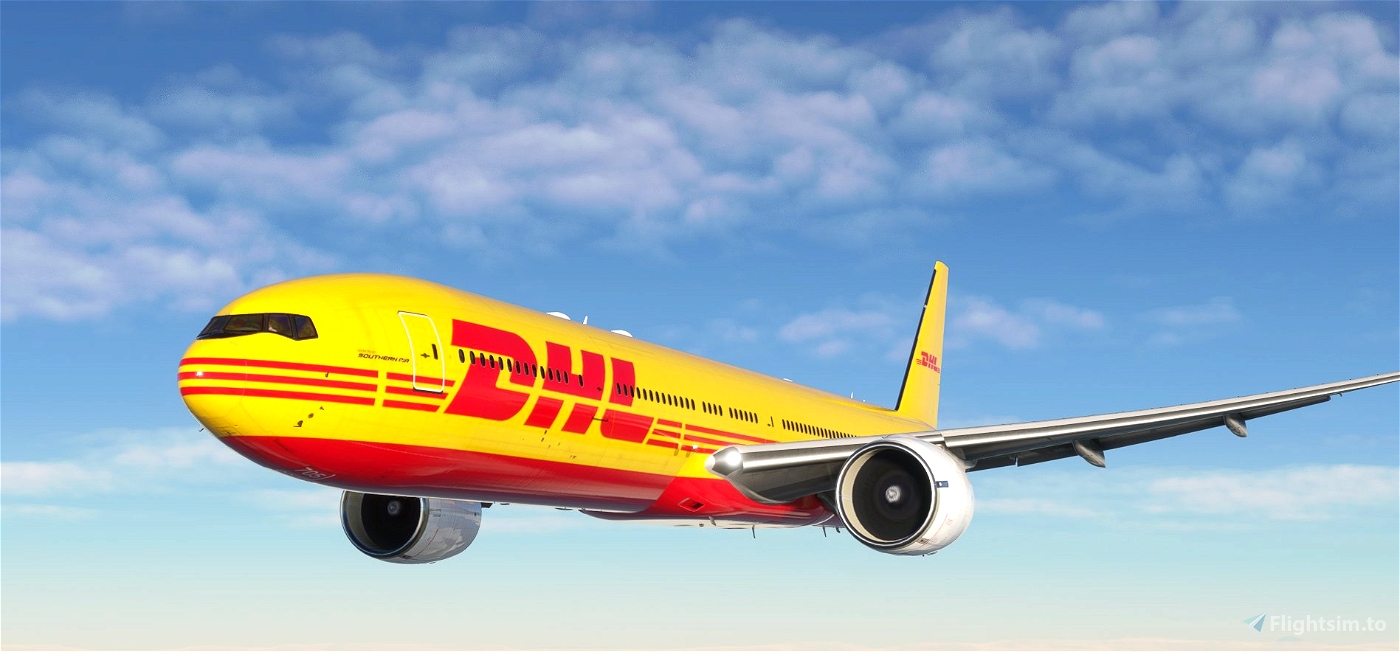 CaptainSim 777-300 - DHL (operated by Southern Air) [8K Fictional] for ...