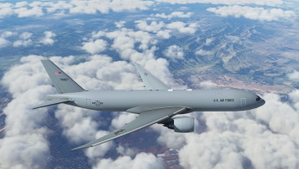CaptainSim 777F - USAF (KC-46 livery) [Fictional] thumbnail 1