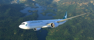 Cathay Dragon/Cathay Pacific (B-HYQ) Headwind A330neo-900 (Triple Livery Pack) [8K] thumbnail 10