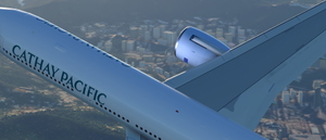 Cathay Dragon/Cathay Pacific (B-HYQ) Headwind A330neo-900 (Triple Livery Pack) [8K] thumbnail 11