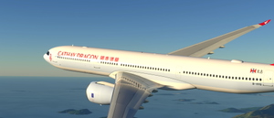 Cathay Dragon/Cathay Pacific (B-HYQ) Headwind A330neo-900 (Triple Livery Pack) [8K] thumbnail 6