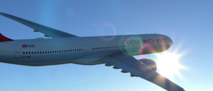 Cathay Dragon/Cathay Pacific (B-HYQ) Headwind A330neo-900 (Triple Livery Pack) [8K] thumbnail 5