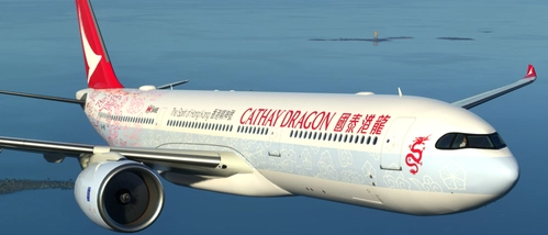 Cathay Dragon "The Spirit of Hong Kong" (B-HYB) Headwind A330neo-900 [8K]