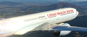 Cathay Dragon "The Spirit of Hong Kong" (B-HYB) Headwind A330neo-900 [8K] thumbnail 2