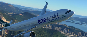 Cathay Pacific "Oneworld" (B-HYQ) Headwind A330neo-900 [8K] thumbnail 3