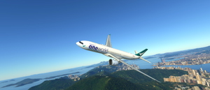 Cathay Pacific "Oneworld" (B-HYQ) Headwind A330neo-900 [8K] thumbnail 4
