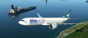 Cathay Pacific "Oneworld" (B-HYQ) Headwind A330neo-900 [8K] thumbnail 1